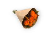 bouquet 2- orange vert H50cm